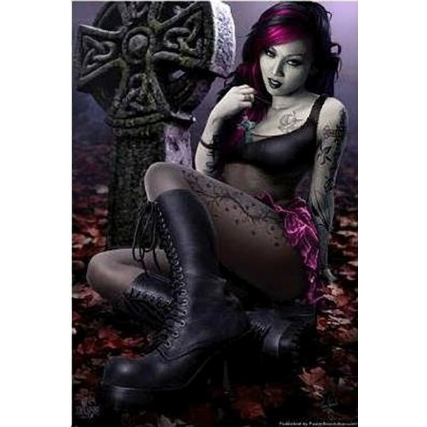 Goth girl thick How to